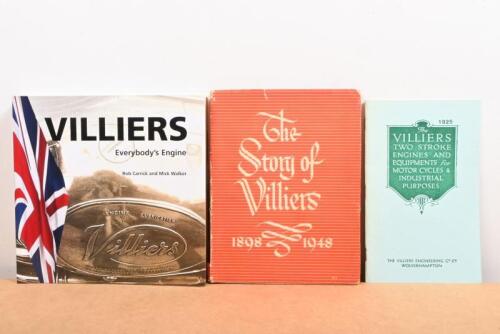 VILLIERS ENGINE: Three items related to the 'Villiers Engine'