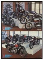 NATIONAL MOTORCYCLE MUSEUM: A 'NATIONAL MOTORCYCLE MUSEUM' poster, framed and glazed with cracked glass