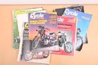 MOTORCYCLE MAGAZINES: Ten circa 1970s-1980s 'Cycle' magazines