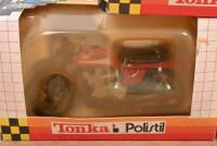 TONKA MODELS: Three boxed Tonka Polistil 1:24 scale motorcycle models, including Suzuki, Triumph, and MV - 3