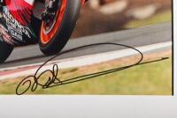 MICK DOOHAN: A colour picture of Mick Doohan on Repsol Honda #1. Autographed by Mick Doohan - 2