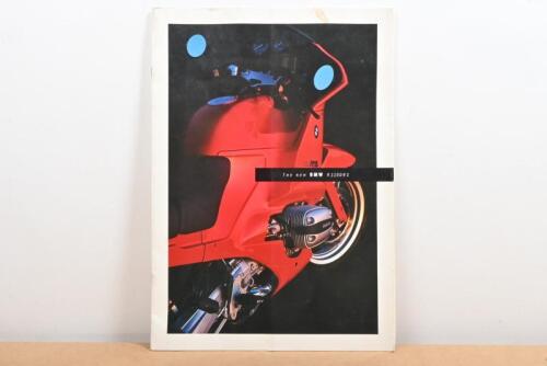 BMW: A large format BMW R1100 RS motorcycle brochure