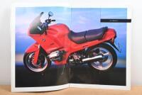 BMW: A large format BMW R1100 RS motorcycle brochure - 2