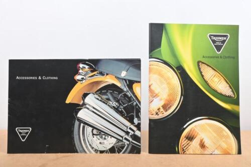 TRIUMPH: Two Triumph accessories and clothing catalogues, circa 1990s