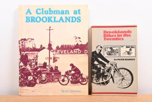 BROOKLANDS:Two publications related to Motorcycling at Brooklands, one by Peter Hartley, the other by A C Perryman