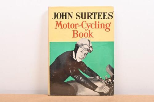 MOTOR CYCLING: A hardcover edition of John Surtees 'Motor-Cycling Book'