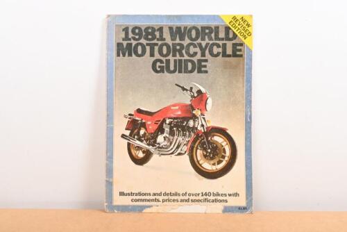 MOTORCYCLE GUIDE: A 1981 edition of the 'World Motorcycle Guide'