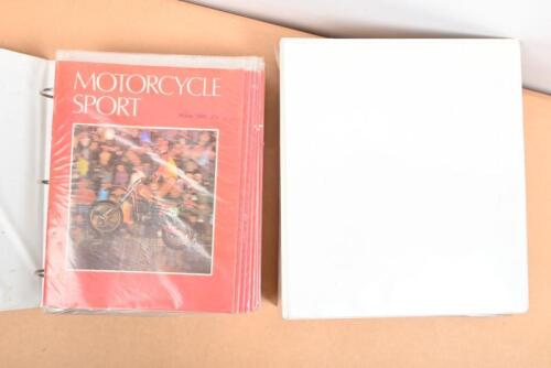 MOTORCYCLE SPORT MAGAZINES: A quantity of 'Motorcycle Sport' ranging in years from 1971 - 1989