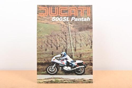 DUCATI 500 SL: A colour fold out Ducati 500 SL 1980 sales brochure