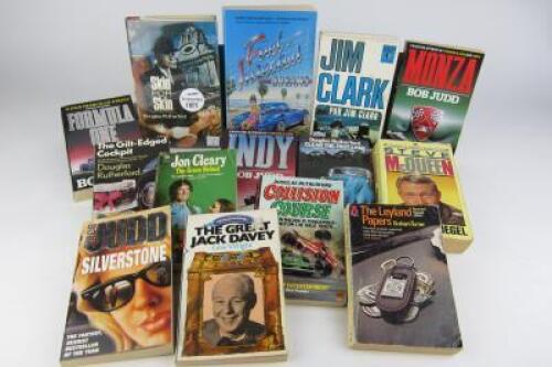 NOVELS: 14 fiction and non-fiction novels on motorsport related themes