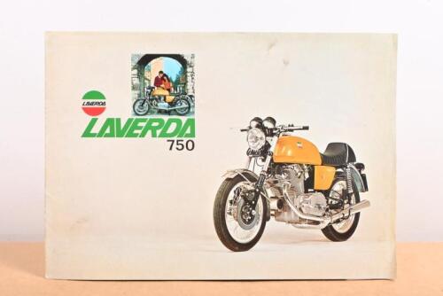 LAVERDA: A colour fold out Laverda 750 SF1 sales brochure from 1974