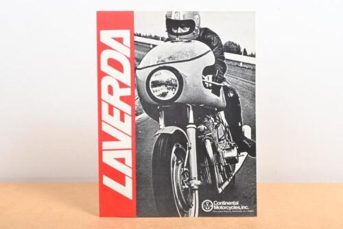 LAVERDA: A fold out Laverda 750 sales brochure from 1973