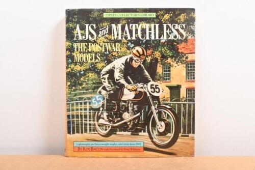 AJS & MATCHLESS: 'AJS and MATCHLESS - The Postwar Models' hardcover book by Roy Bacon