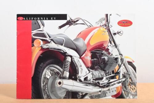 MOTO GUZZI: A colour sales booklet for the Moto Guzzi California EV
