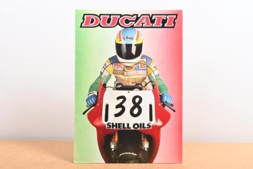 DUCATI 1991: A colour fold out Ducati 1991 'Australian' model range sales brochure