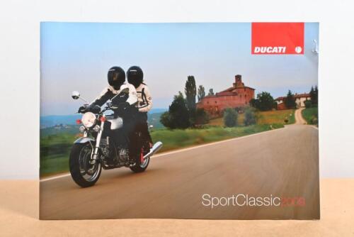 DUCATI GT: A modern Ducati GT Sport Classic sales booklet