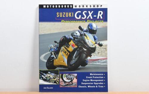 SUZUKI: A autographed copy of 'Suzuki GSX-R Performance Projects' by Ian Falloon. Ian Falloon signature