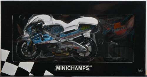 HONDA: A NOS 1:12 scale Minichamps Honda NSR 500 Team Nastro Azzurro #46 Valentino Rossi GP Mugello 2001 die-cast model