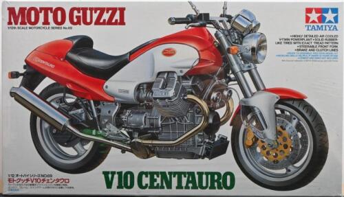 MOTO GUZZI: A NOS 1:12 scale Tamiya Models Moto Guzzi V10 Centauro Sealed Model Kit