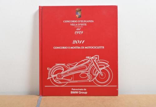 BMW VILLA D'ESTE: A high quality book produced for the 2011 Villa D'Este concours d'elegance celebrating BMW motorcycles