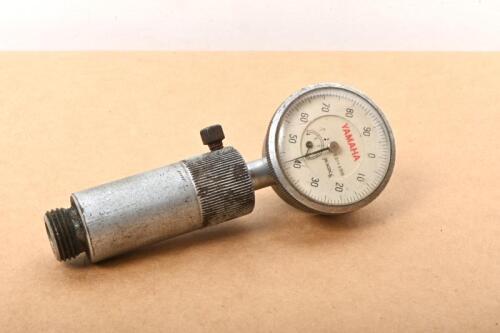 YAMAHA: A Yamaha 'Peacock' made in Japan tire pressure gauge 0.01x 4mm