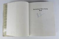 INTERNATIONAL MOTOR RACING BOOKS: Four copies of International Motor Racing Book, two signed by Stirling Moss. - 3