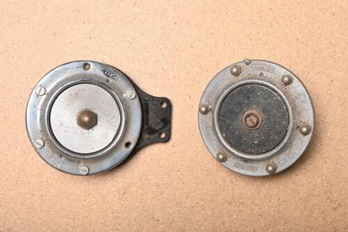 VINCENT/MG: Two Lucas Altette horns as used on Vincents and other British marques of the period including MG TC's