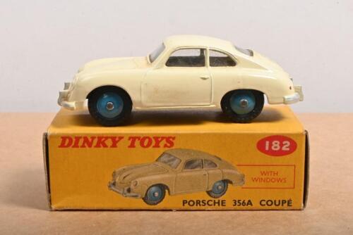 DINKY: A Dinky Porsche 356A (182) in cream