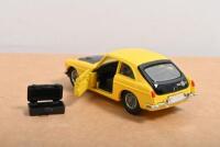 CORGI: A Corgi MGC GT "Competition Model" (345). Yellow with black bonnet - 3