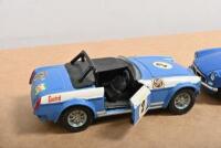 MGB/MBC GT: Four 1:43 scale models of the MGB/MGC GT by Corgi Toys - 3