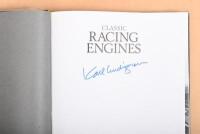 RACING ENGINES: Two hardcover books detailing racing engines. 'CLASSIC RACING ENGINES', authored and signed by Karl Ludvigsen - 2