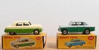 DINKY TOYS: Two Dinky Toys. Ford Zephyr Saloon (162) & Singer Gazelle (168)