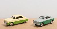 DINKY TOYS: Two Dinky Toys. Ford Zephyr Saloon (162) & Singer Gazelle (168) - 2