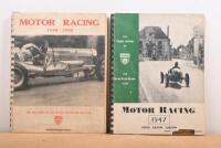 MOTOR RACING: Two consecutive editions of 'MOTOR RACING' Year Book. As prepared for The British Racing Drivers' Club, years 1947 and 1948-1949