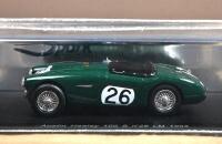 AUSTIN HEALEY: A 1:43 scale Spark Austin Healey 100 S (S0805), as raced at Le Mans 1955 - 2