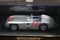 MERCEDES-BENZ: Two 1:43 scale Mercedes-Benz models. MINICHAMPS Mercedes 300 SLR Mille Miglia 1955 & RIO Limited Edition 1931 Mercedes-Benz SSKL Mille Miglia, as raced by Rudy Caracciola - 2