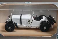 MERCEDES-BENZ: Two 1:43 scale Mercedes-Benz models. MINICHAMPS Mercedes 300 SLR Mille Miglia 1955 & RIO Limited Edition 1931 Mercedes-Benz SSKL Mille Miglia, as raced by Rudy Caracciola - 3