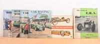 MOTOR RACING/LAND SPEED RECORDS: A group of publications concerned with motor racing and land speed records. 'MOTOR RACING 1950' by Raymond Mays, 'CAR RACING 1952', edited by Stirling Moss, 'CAR RACING 1953' edited by Lt.Col. A.T. Goldie Gardner O.B.E.