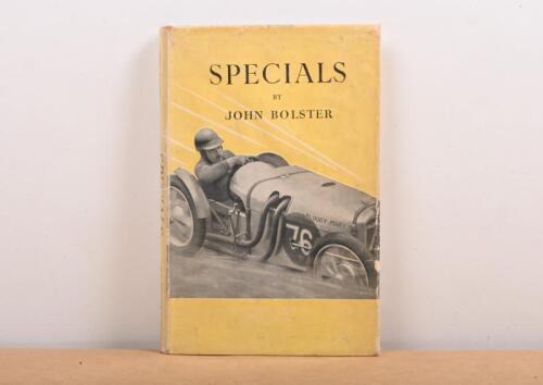 SPECIALS: 'SPECIALS' hardcover book by John Bolster. 1949 edition