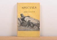 SPECIALS: 'SPECIALS' hardcover book by John Bolster. 1949 edition