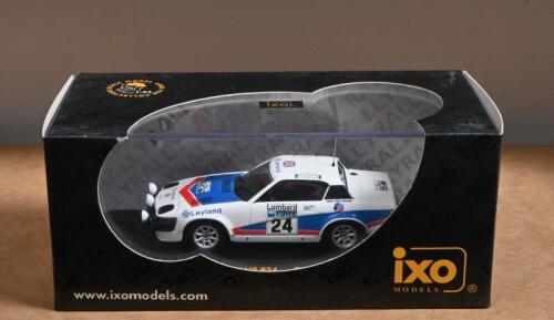 TRIUMPH: A 1:43 scale Triumph TR7 V8 by IXO. As raced at the RAC Rally 1977 by T.Pond - F.Gallagher