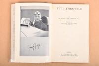 SPORTS CARS: 'Full Throttle' hardcover book by Sir Henry Birkin - 2