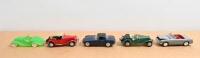 MG: A group of plastic MG 1:32 scale models. MG TD & MG B models