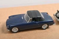 MG: A group of plastic MG 1:32 scale models. MG TD & MG B models - 5