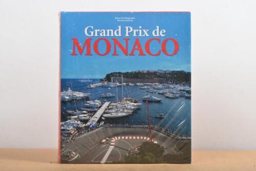 MONACO: A sealed copy of 'Grand Prix de MONACO' hardcover book by Rainer W.Schlegelmilch, Hartmut Lehbrink