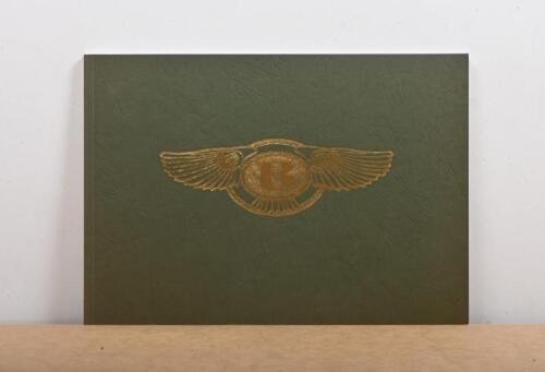 BENTLEY: A rare softcover copy of Tim Houlding's Bentley book - 'The Legends and the Thunder - Number 1' - Special Limited Edition of 3,000 copies. Tim Houlding signature