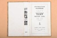 TALBOT: An original 'INVINCIBLE TALBOT INSTRUCTION HANDBOOK' for 12HP 15HP 20HP and 25HP CARS as prepared by CLEMENT TALBOT, LIMITED. Circa 1913 - 2