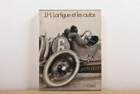 AUTOMOBILES: 'les autos' hardcover book by J.H. Lartigue. Published 1974