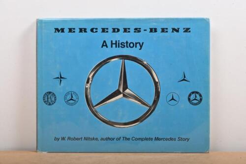 MERCEDES-BENZ: 'MERCEDES-BENZ - A HISTORY' hardcover book by W. Robert Nitske