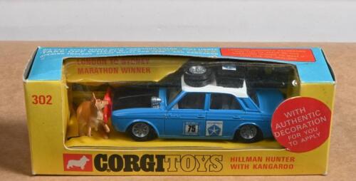CORGI: A Corgi Hillman Hunter (302) Daily Express London to Sydney Marathon Rally Car